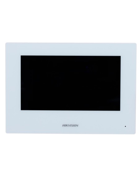 HikVision DS-KH6320-WTE1-W Monitor para porta de vídeo - Tela tática TFT 7 & quot - áudio bidirectional - TCP / IP, Wi-Fi, SIP |