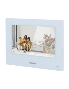Hikvision DS-KH6320Y-WTE2 / White Monitor para porta de vídeo - TFT 7 & Quot Touch Screen - Audio Bidirecional - 2 Fios, Wi-Fi, 