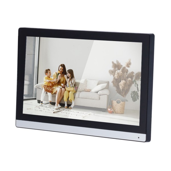 Kaufen HIKVISION DS-KH6350-WTE1-NEUTRAL Videotürsprechstellenmonitor – 7"-TFT-Touchscreen mit schmalem Rahmen – Zwei-Wege-Audio