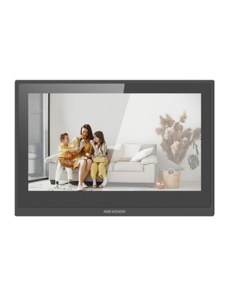 Hikvision DS-KH6351-WTE1 Monitor para porta de vídeo - TFT 7 & Quot Touch Screen Metallic Frame Estreito - Áudio Bidirecional - 