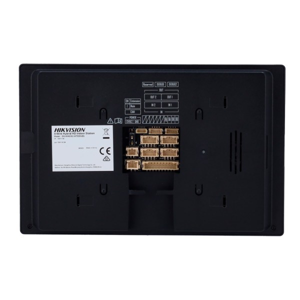 Acheter HIKVISION DS-KH6352-WTDE6(B) Moniteur pour vidéophone - Écran tactile TFT 7" à cadre étroit - Audio bidirectionnel