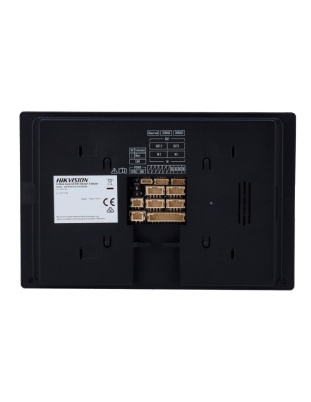 Hikvision DS-KH6352-WTDE6 (B) Monitor para vídeo Paypoint Pay Page de pagamento em TFT 7 & Quot Touch Screen - Audio Bidireciona