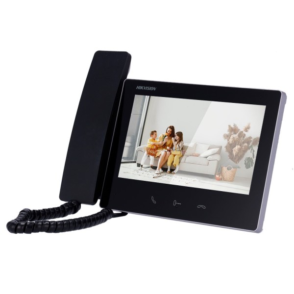 Acquistare HIKVISION INTERCOM DS-KH7300EY-THE2 Monitor per videocitofono - Schermo TFT da 7" - Audio bidirezionale | LED di e
