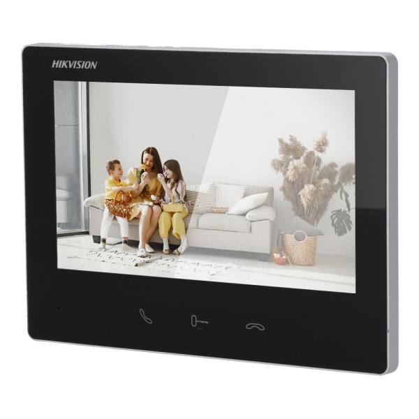 Acquistare HIKVISION INTERCOM DS-KH7300EY-WTE2 Monitor per videocitofono - Schermo TFT da 7" - Audio bidirezionale | LED di e