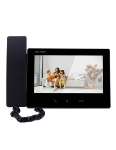 Acheter HIKVISION INTERCOM DS-KH7300EY-WTHE2 Moniteur pour visiophone - Écran TFT 7" - Audio bidirectionnel | LED de 2