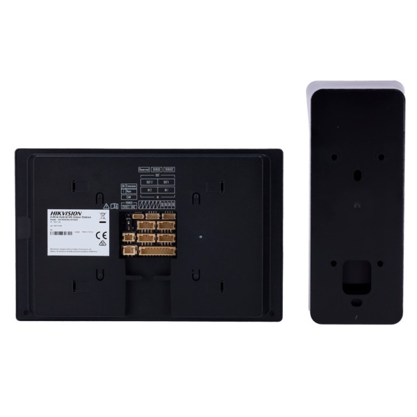 Acheter HIKVISION DS-KIS313-P(B) Kit de visiophone - Technologie hybride HD 4 fils & Wi‑Fi - Platine et moniteur | Permet 2 mo