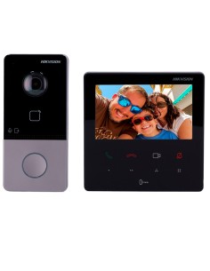 Acheter HIKVISION DS-KIS606-P Kit de visiophone - Technologie IP & WiFi - Platine et moniteur | Permet jusqu’à 16 moniteurs supp 2