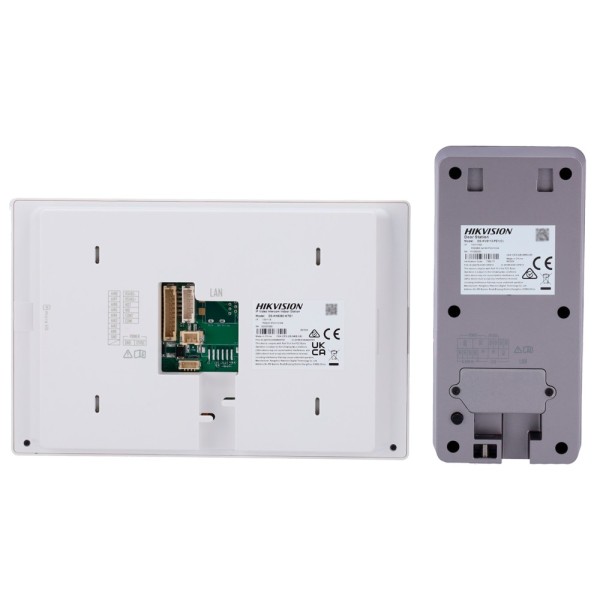 Acheter le kit de visiophone HIKVISION DS-KIS607-S – Technologie IP & WiFi | Switch PoE – Platine et moniteur | Permet 16 monite