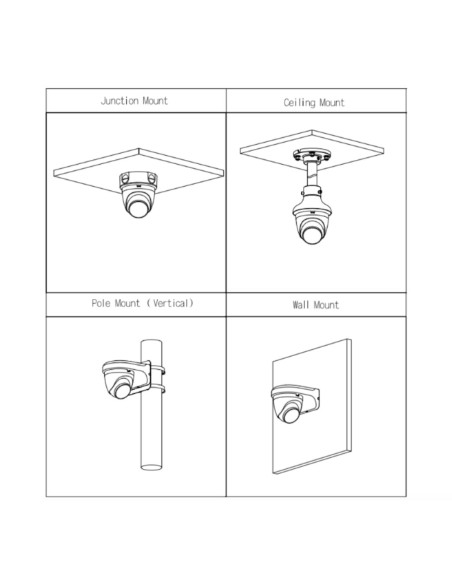 Comprar DAHUA IPC-HDW1339DA-SAW-IL-0280B MiniDomo IP H265 3M Iluminación Dual LED30m/IR30m 2.8mm IP67 MIC WiFi AI IPC-HDW1339DA-