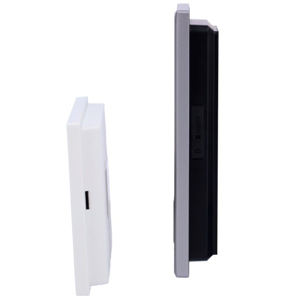 Acheter HIKVISION DS-KIS608-P Kit de visiophone - Technologie IP & WiFi - Platine et moniteur | Permet jusqu’à 16 moniteurs supp
