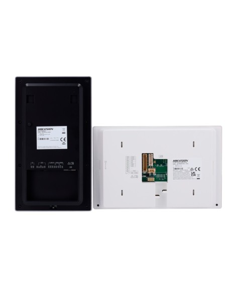Acquistare HIKVISION DS-KIS608-P Kit videocitofono - Tecnologia IP e WiFi - Targa e monitor | Consente fino a 16 monitor aggiunt