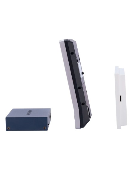 Acheter le kit de visiophone HIKVISION DS-KIS902-S – Technologie IP & WiFi | Switch PoE – Platine et moniteur | Permet 16 monite