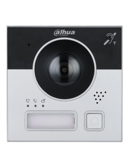 Comprar DAHUA VTO4202F-PI1 Estación Exterior Modular para Videoportero IP con Cámara y 1 Botón para Series VTO4202F-X. Bucle de 