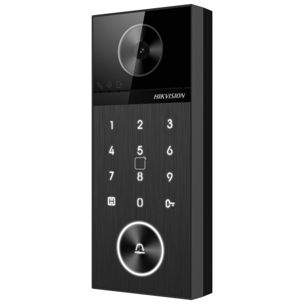 Acquistare HIKVISION DS-KV6124-WBE1 Videocitofono IP WiFi - Telecamera 4 Mpx | Audio bidirezionale - Apertura con tessera MF, PI