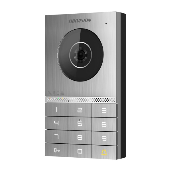 Acheter HIKVISION INTERCOM DS-KV7023EY-IME2 Visiophone 2 fils HD - Caméra 2 Mpx | Audio bidirectionnel - Carte MF et code PIN | 