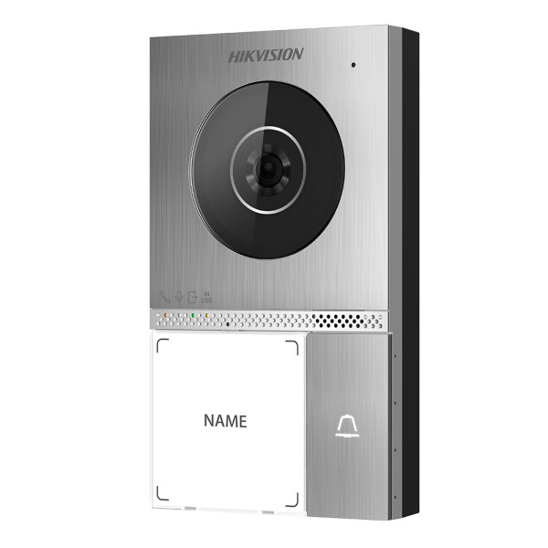 Comprar HIKVISION DS-KV7413EY-IME2 Videoportero 2 hilos HD - Cámara 2 Mpx | Audio bidireccional - Apertura con tarjeta MF | 2 re