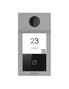Comprar HIKVISION DS-KV8113-WME1(C) Videoportero IP WiFi - Cámara 2 Mpx | Audio bidireccional - Apertura con tarjeta MF | 2 relé