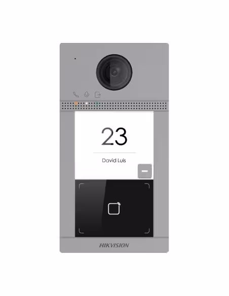 Acheter HIKVISION DS-KV8113-WME1(C)/FLUSH Visiophone IP WiFi - Caméra 2 Mpx | Audio bidirectionnel - Ouverture par carte MF |