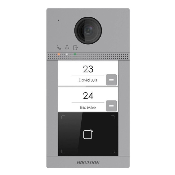 Kaufen HIKVISION DS-KV8213-WME1(C) IP-Video-Türsprechanlage mit WLAN für 2 Wohnungen – 2‑MP-Kamera | Bidirektionales Audio – Öff