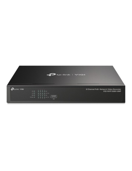 Comprar TP-LINK VIGI NVR1008H-8MP NVR VIGI 8ch 80Mbps H265+ 4K HDMI PoE+ 1HDD VIGI NVR1008H-8MP