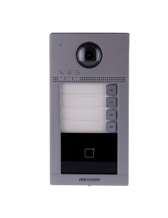 Acheter HIKVISION DS-KV8413-WME1(C) interphone vidéo IP WiFi 4 appartements - Caméra 2 Mpx | Audio bidirectionnel - Ouverture av 2