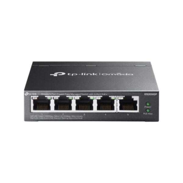 Comprar TP-LINK ES205GP Switch 5 Puertos Omada 4 Puertos PoE+ Gestionable ES205GP