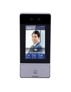 Comprar HIKVISION DS-KV9503-WBE1 Videoportero IP WiFi - Cámara 2 Mpx | Audio bidireccional - Facial, tarjeta MF, QR, PIN y BLE | 2