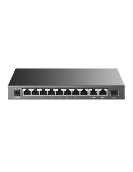 Comprar TP-LINK TL-SL1311P Switch 8 puertos 10/100 Mbps + 3 puertos Gigabit. PoE+ en 8 puertos TL-SL1311P