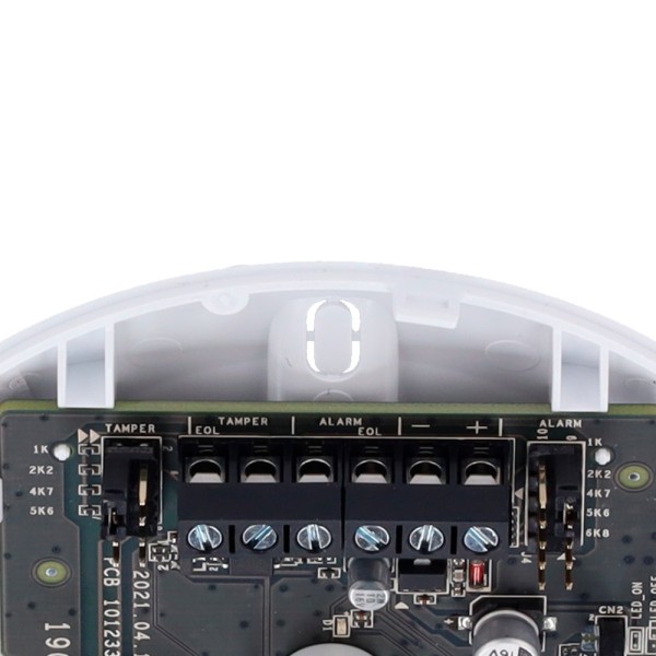 Detector de fiação de telhado Hikvision DS-PDCL12-EG2 - detecção de escopo 12 m - resistências de linha de extremidade (EOL) sel