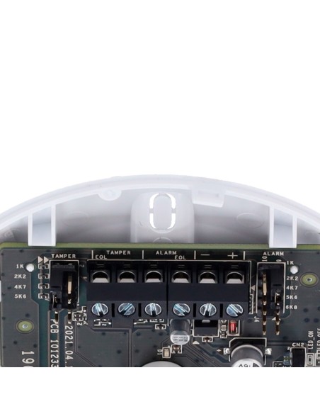 Detector de fiação de telhado Hikvision DS-PDCL12-EG2 - detecção de escopo 12 m - resistências de linha de extremidade (EOL) sel