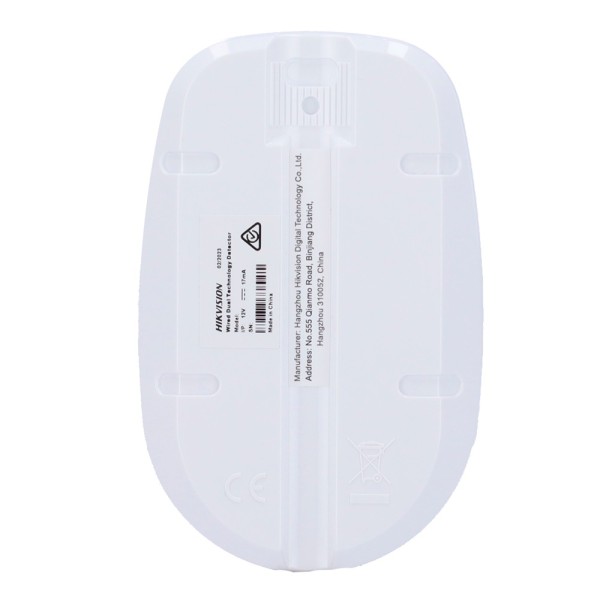 Comprar HIKVISION DS-PDD12-EG2 Detector cableado de doble tecnología - Alcance detección 12 m - Inmunidad a mascotas hasta 10 kg