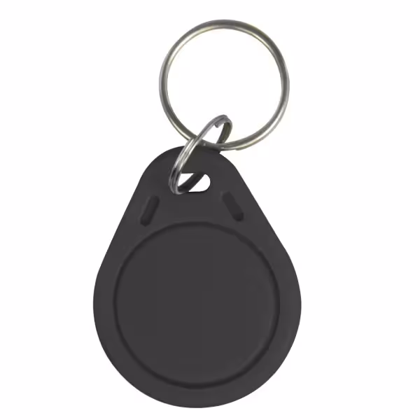 Kaufen CARDCUBE DS-TAG-BK nummerierter TAG-Proximity-Schlüsselanhänger – ID per Radiofrequenz – MF DESFire EV1 passiv | Farbe Sc