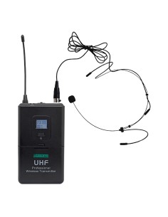 Kaufen DSPPA DSPPA-D5813 UHF-Headset-Mikrofon – Lautstärkeregelung – Bis zu 8 Std. Akkulaufzeit – Kompatibel mit DSPP-Empfänger