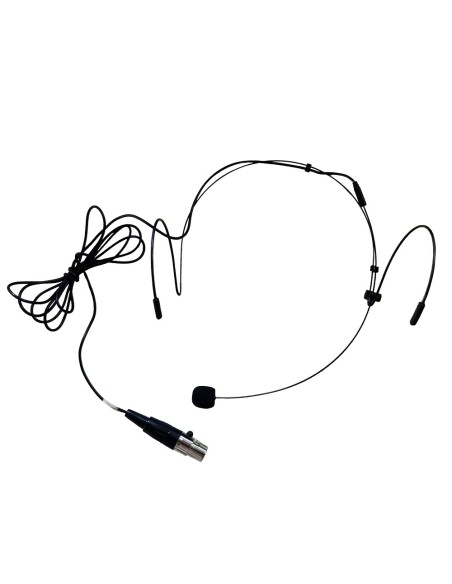 DSPPA DSPPA-D5813 Microfone Headband - UHF - Controle de Volume - Até 8:00 Autonomia - Compatível com o Receptor DSPPA-D5815