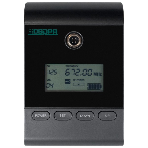 Comprar DSPPA DSPPA-D5814 Micrófono de pupitre - Inalámbrico - Alta potencia 14dBm - Baja potencia 6dBm - Compatible con recepto