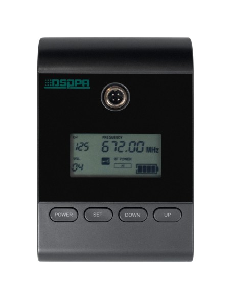 Comprar DSPPA DSPPA-D5814 Micrófono de pupitre - Inalámbrico - Alta potencia 14dBm - Baja potencia 6dBm - Compatible con recepto