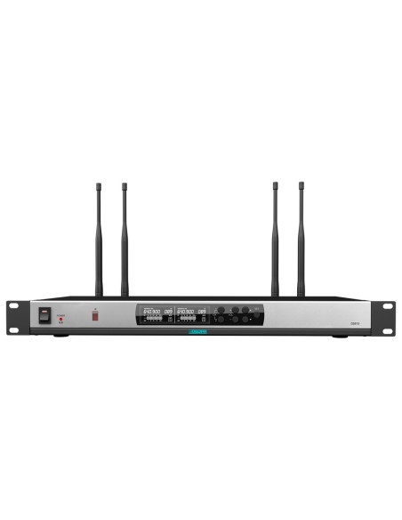 Comprar DSPPA DSPPA-D5815 Receptor de micrófonos inalámbrico - Canal dual - Pareado mediante IR - Control de volumen para cada c