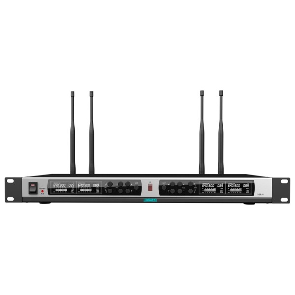 Comprar DSPPA DSPPA-D5816 Receptor de micrófonos inalámbrico - Cuatro canales - Pareado mediante IR - Control de volumen para ca