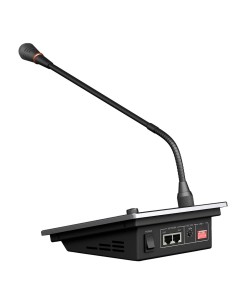 Comprar DSPPA DSPPA-DMA20 Micrófono de pupitre - Pulsador para anuncios - Hasta 6 micros encadenables - Alimentación mediante am 2