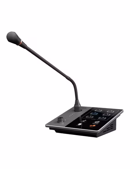 Acheter DSPPA DSPPA-DMA20 Microphone de pupitre - Bouton-poussoir pour annonces - Jusqu’à 6 micros chaînables - Alimentation via
