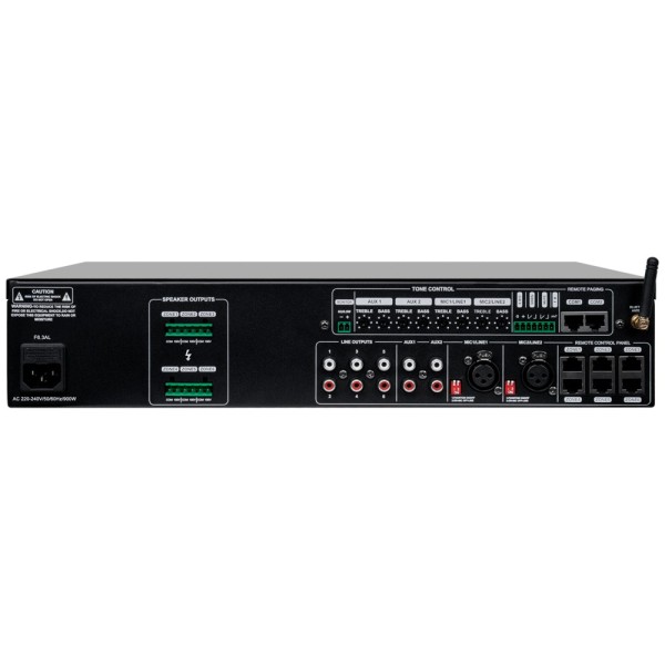 Comprar DSPPA DSPPA-DMA6112 Matriz mezclador digital - Amplificador 100V - Reproductor USB / Radio FM / Blutooth - Potencia nomi