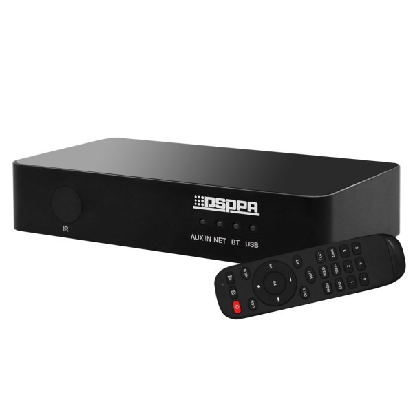 DSPPA DSPPA-DW01 Player Sem Fio - Conexão Wi-Fi - Conexão Bluetooth - Reprodução USB - Controle Remoto