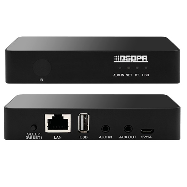 Comprar DSPPA DSPPA-DW01 Reproductor inalámbrico - Conexión WiFi - Conexión Bluetooth - Reproducción USB - Mando a distancia DSP