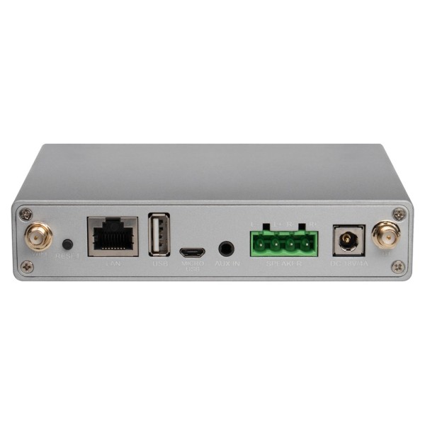 DSPPA DSPPA-DW0235 Amplificador de Jogador - Wireless - 2 x 35W - Conexão Bluetooth - Reprodução USB - Controle Remoto