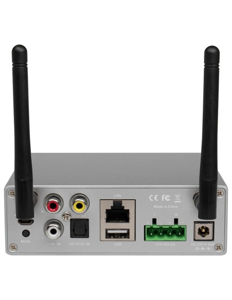 Comprar DSPPA DSPPA-DW0250 Amplificador reproductor - Inalámbrico - 2 x 60W - Conexión Bluetooth - Reproducción USB - Mando a di