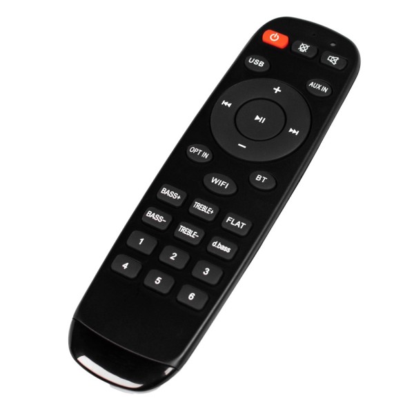 DSPPA DSPPA-DW0250 Amplificador de Jogador - Wireless - 2 x 60W - Conexão Bluetooth - Reprodução USB - Controle Remoto