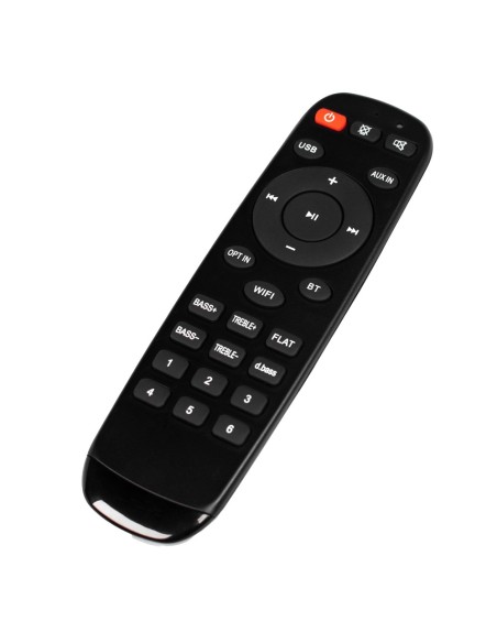 DSPPA DSPPA-DW0250 Amplificador de Jogador - Wireless - 2 x 60W - Conexão Bluetooth - Reprodução USB - Controle Remoto