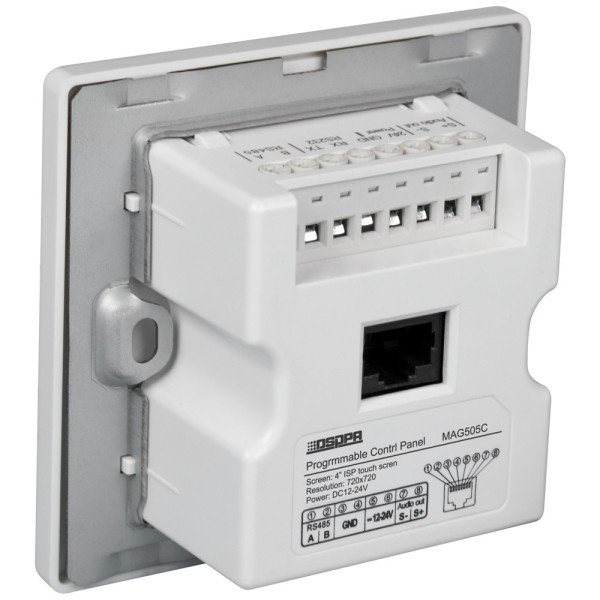 DSPPA DSPPA-MAG505C Painel de Controle Inteligente - Programável / Configurável - Instalação da Parede - Compatível com DSPPA-Ma