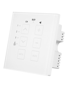 DSPPA DSPPA-MAG50S Painel de Controle - Instalação de Parede - Compatível com DSPPA-MAG505 - Ajuste de volume, seleção de música