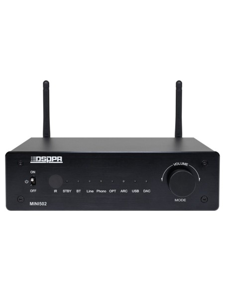 Kaufen DSPPA DSPPA-MINI502 Verstärker-Player – 2 x 50 W – Dual-Bluetooth-Verbindung – USB-Wiedergabe – Einstellungen für den Equ